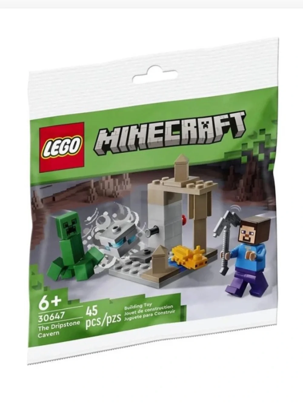 LEGO Minecraft The Dripstone Cavern Polybag (30647) New 45 pieces - Picture 6 of 7
